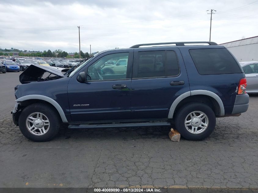 2002 Ford Explorer Xls VIN: 1FMZU72E32ZB52698 Lot: 40089890