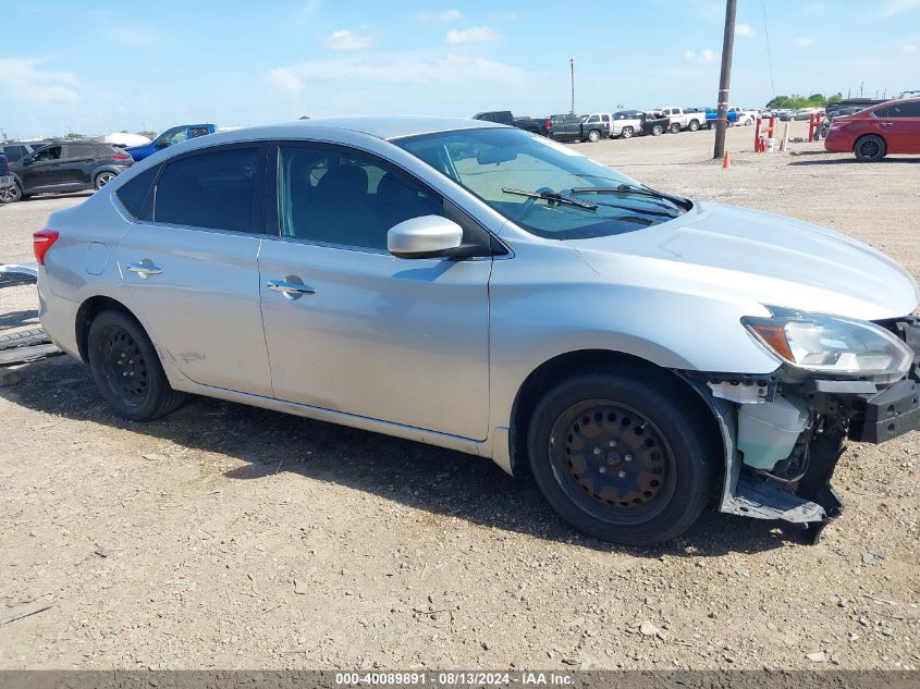 2016 Nissan Sentra Sv VIN: 3N1AB7AP8GY240130 Lot: 40089891