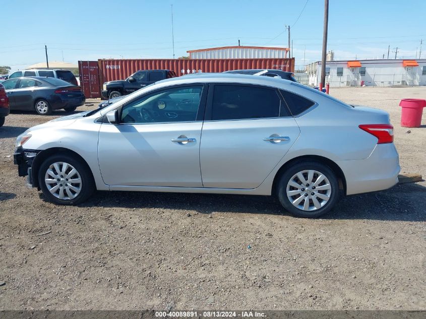 2016 Nissan Sentra Sv VIN: 3N1AB7AP8GY240130 Lot: 40089891