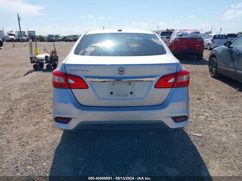 2016 Nissan Sentra Sv VIN: 3N1AB7AP8GY240130 Lot: 40089891