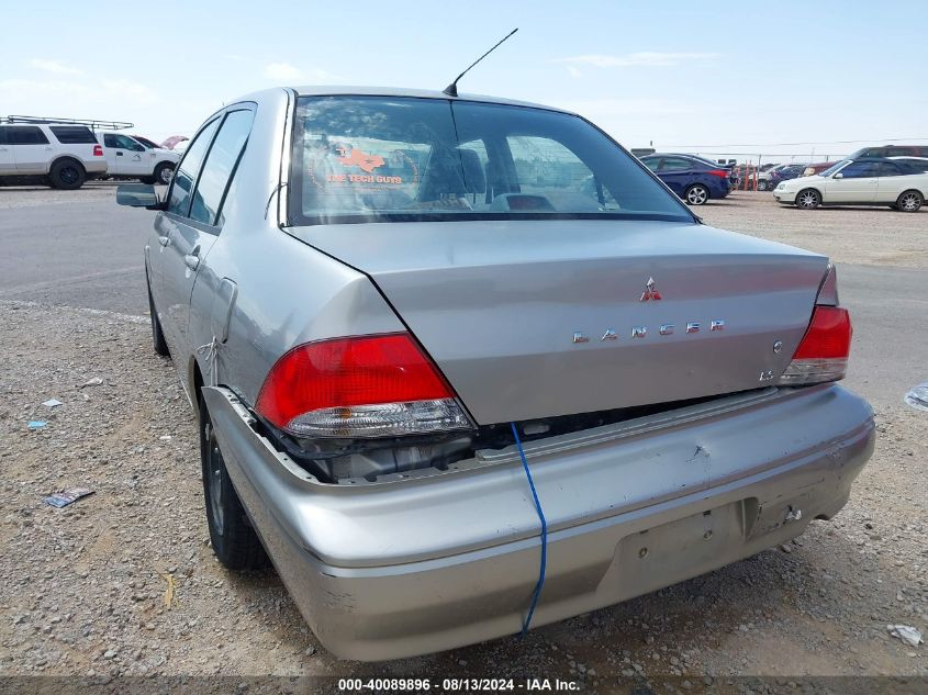 2003 Mitsubishi Lancer Es VIN: JA3AJ26E43U019159 Lot: 40089896