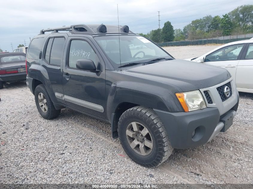2012 Nissan Xterra Pro-4X VIN: 5N1AN0NW0CC511273 Lot: 40089908