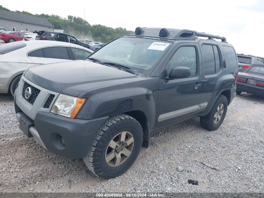 2012 Nissan Xterra Pro-4X VIN: 5N1AN0NW0CC511273 Lot: 40089908