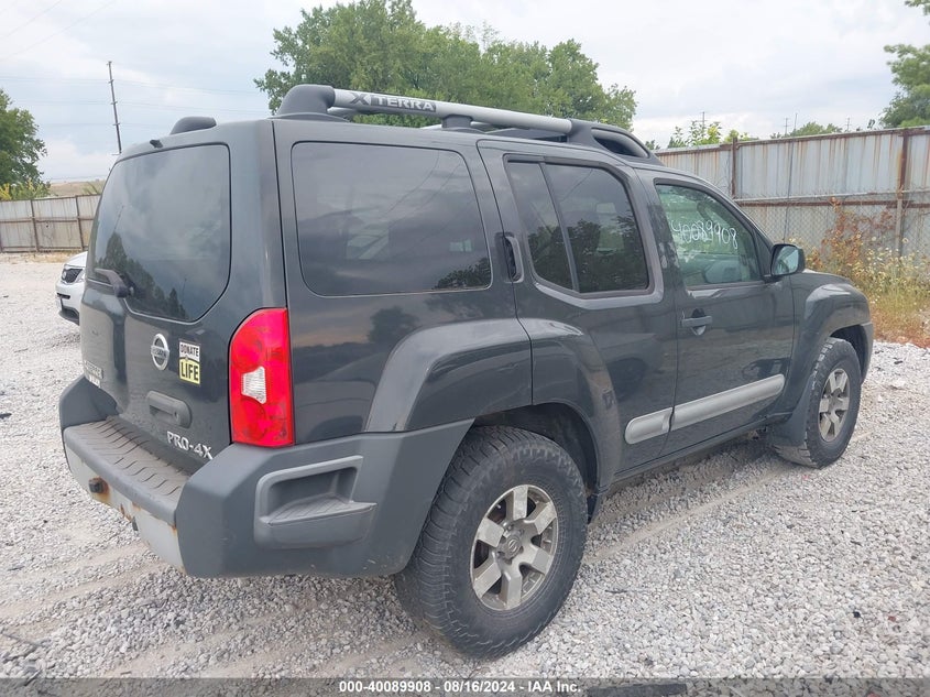 2012 Nissan Xterra Pro-4X VIN: 5N1AN0NW0CC511273 Lot: 40089908
