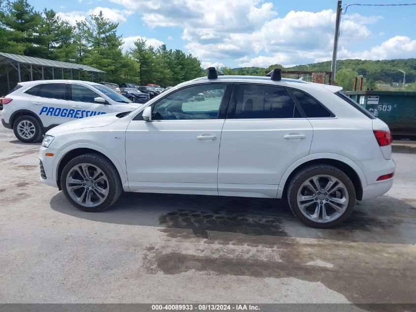 2018 Audi Q3 2.0T Sport Premium VIN: WA1JCCFS7JR035258 Lot: 40089933