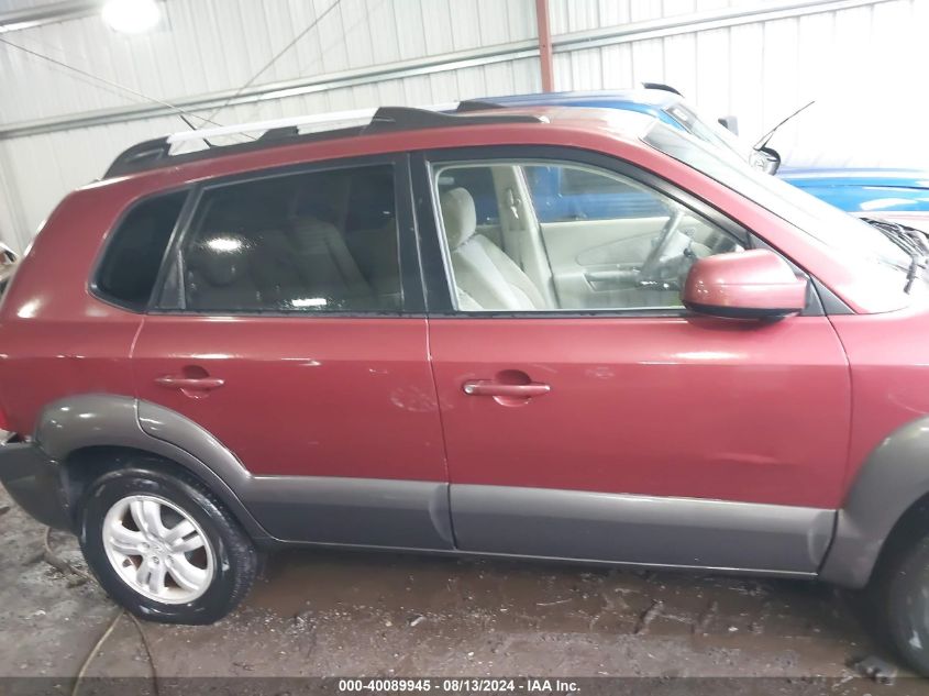 2007 Hyundai Tucson Se/Limited VIN: KM8JN72D67U542068 Lot: 40089945