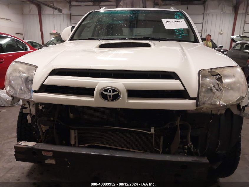 2005 Toyota 4Runner Sr5 Sport V8 VIN: JTEBT14R350051185 Lot: 40089952