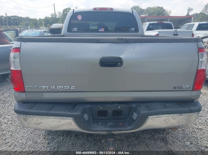 2006 Toyota Tundra Sr5 V8 VIN: 5TBET34116S510602 Lot: 40089953