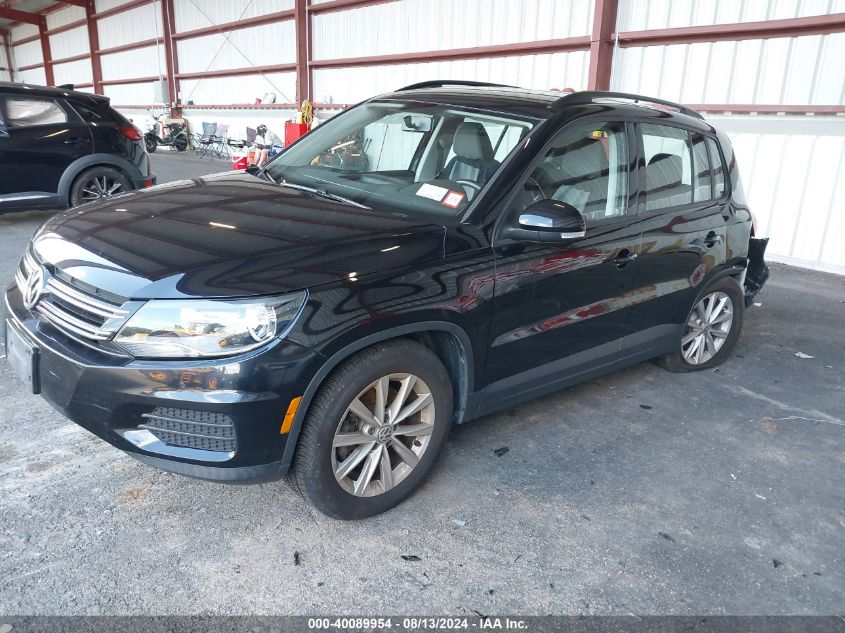 WVGBV7AX8HK044371 2017 VOLKSWAGEN TIGUAN - Image 2