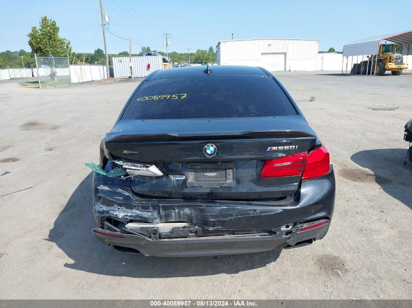 2020 BMW M550I xDrive VIN: WBAJS7C00LBN96865 Lot: 40089957