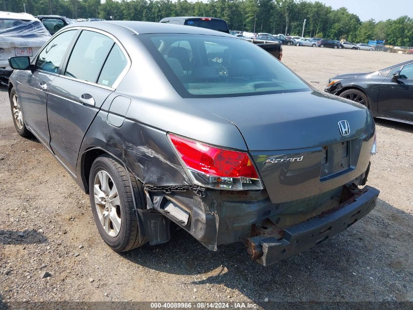 2010 Honda Accord 2.4 Lx-P VIN: 1HGCP2F47AA130062 Lot: 40089986