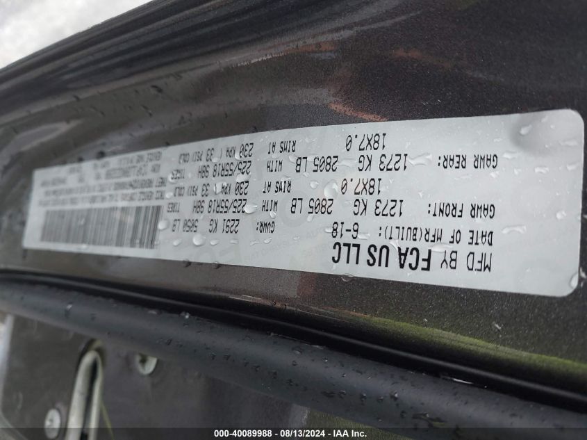 VIN 1C4PJLDB0KD232988 2019 JEEP CHEROKEE LIMITED FWD