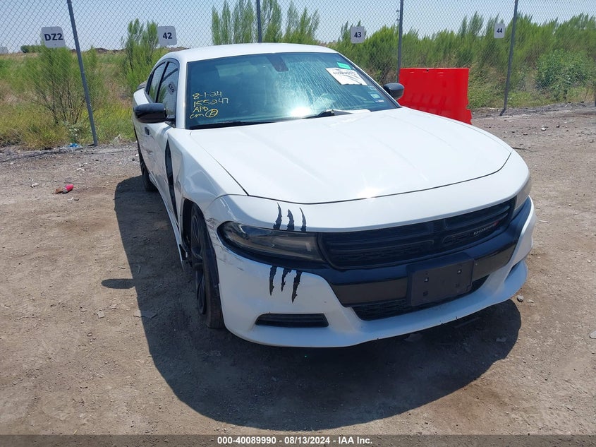 VIN 2C3CDXBG9JH186367 2018 DODGE CHARGER SXT