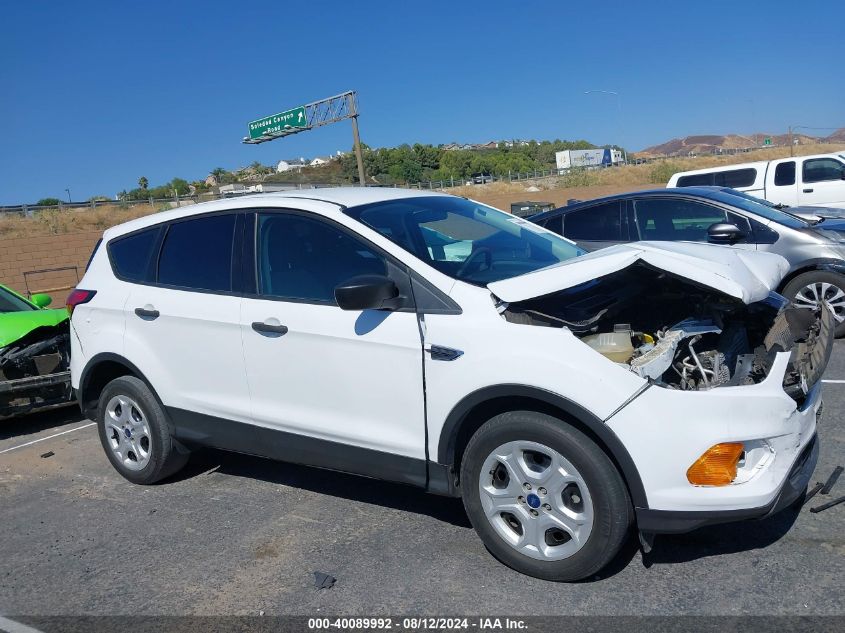 2019 FORD ESCAPE S - 1FMCU0F74KUB79396