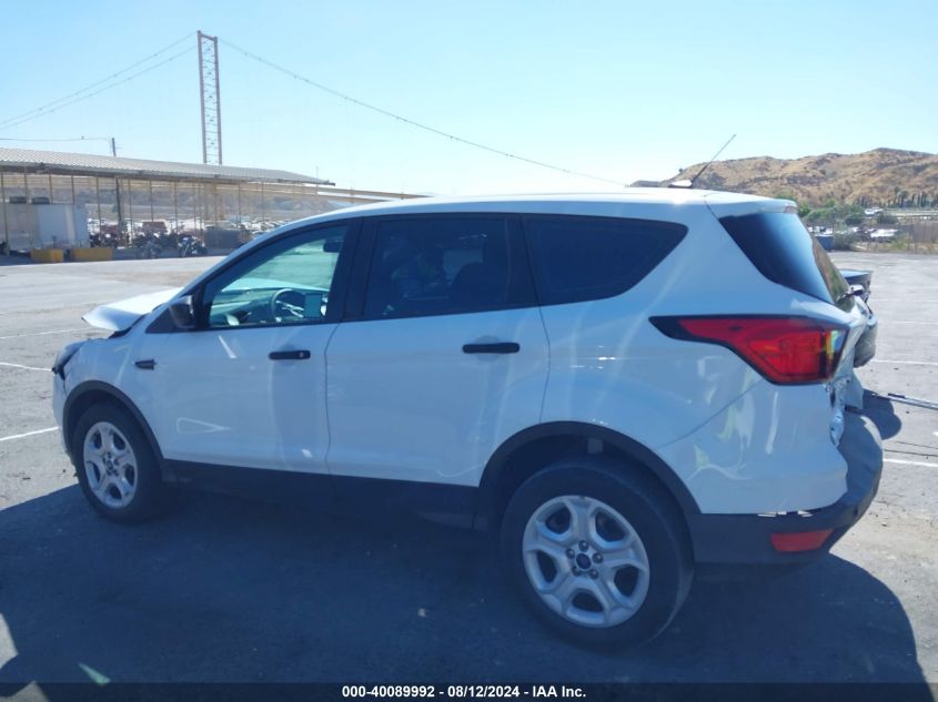 2019 FORD ESCAPE S - 1FMCU0F74KUB79396