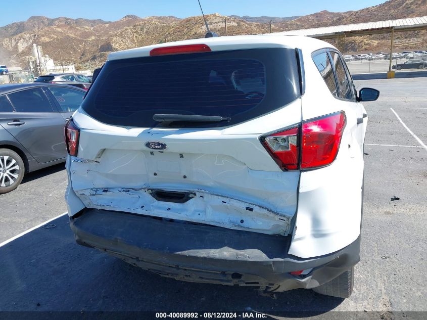 2019 FORD ESCAPE S - 1FMCU0F74KUB79396