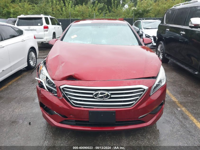 2016 Hyundai Sonata Se VIN: 5NPE24AF8GH283450 Lot: 40090023