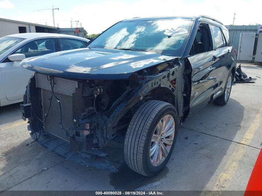 1FM5K8LC9NGA33495 2022 FORD EXPLORER - Image 2