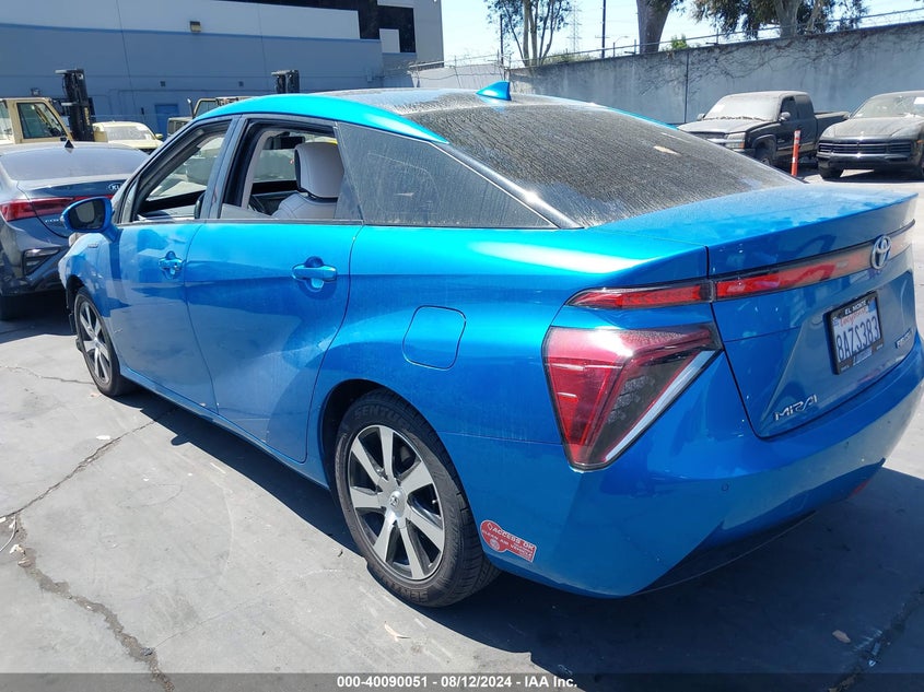 VIN JTDBVRBD0HA003128 2017 TOYOTA MIRAI