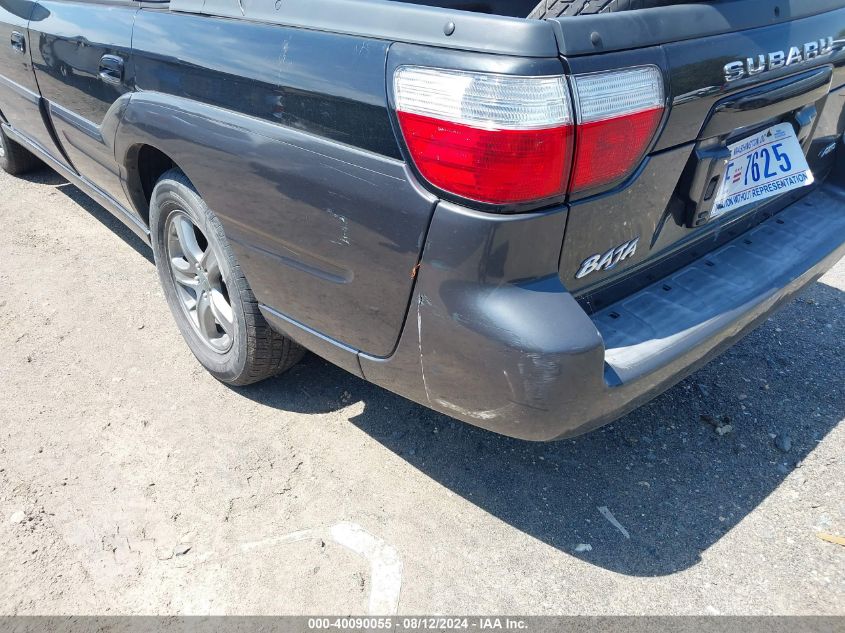 2005 Subaru Baja Turbo VIN: 4S4BT63C156106515 Lot: 40090055