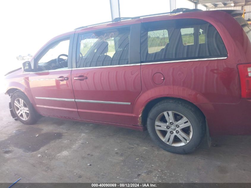 2010 Dodge Grand Caravan Sxt VIN: 2D4RN5DX3AR335664 Lot: 40090069