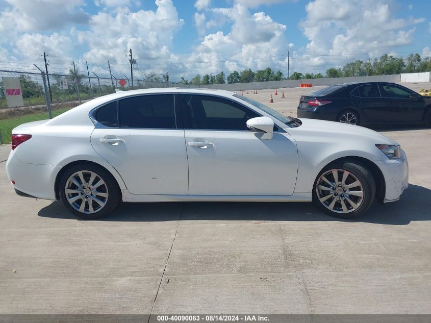 2013 Lexus Gs 350 VIN: JTHBE1BL5D5026981 Lot: 40090083