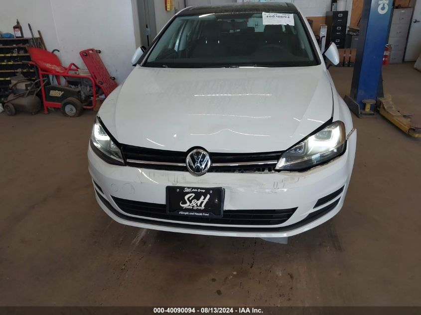 2015 Volkswagen Golf VIN: 3VW217AU9FM098478 Lot: 40090094