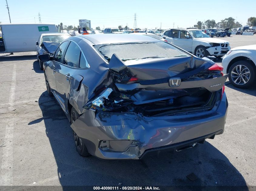 2021 Honda Civic Sport VIN: 2HGFC2F89MH518203 Lot: 40090111