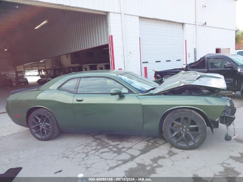 2021 Dodge Challenger Sxt VIN: 2C3CDZAG6MH587182 Lot: 40090169