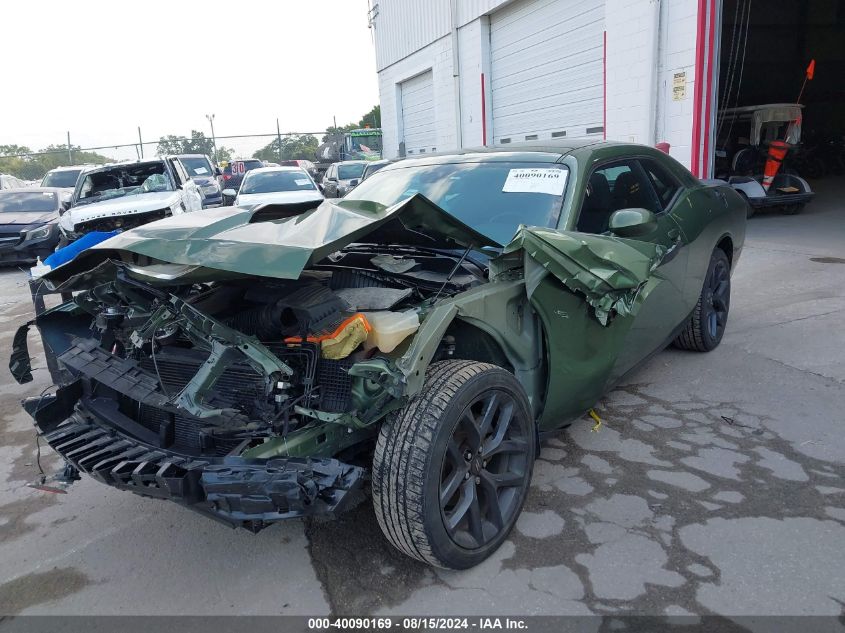 2021 Dodge Challenger Sxt VIN: 2C3CDZAG6MH587182 Lot: 40090169