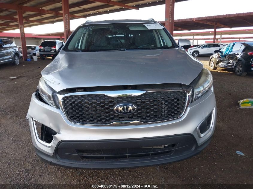 2017 Kia Sorento 2.4L Lx VIN: 5XYPG4A35HG215762 Lot: 40090175