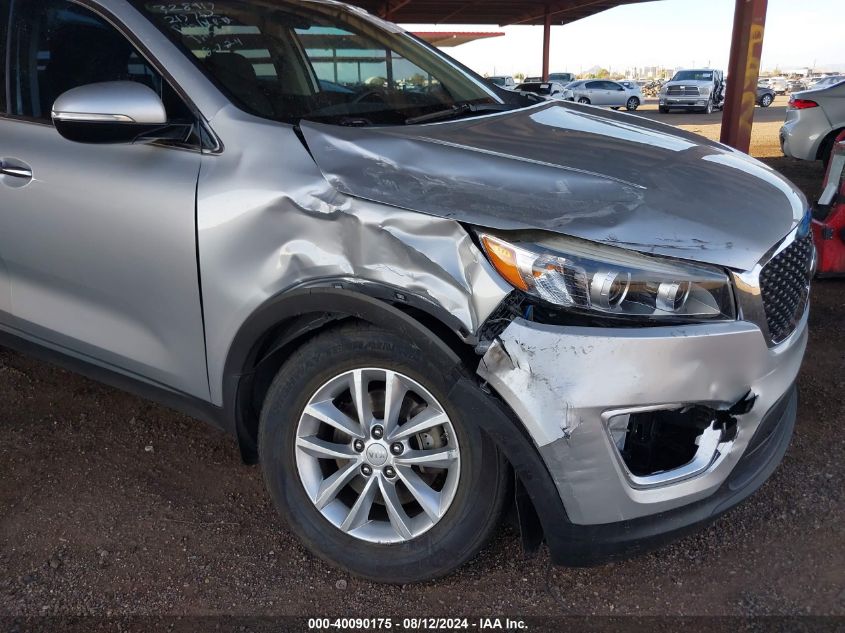 2017 Kia Sorento 2.4L Lx VIN: 5XYPG4A35HG215762 Lot: 40090175