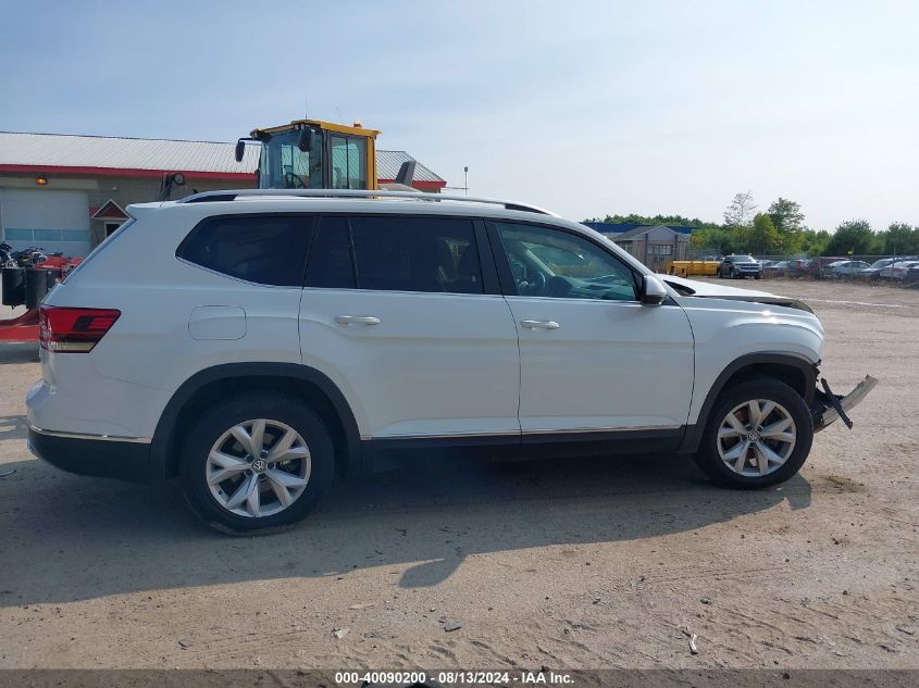 2018 Volkswagen Atlas 3.6L V6 Sel VIN: 1V2MR2CA8JC550763 Lot: 40090200