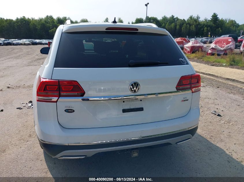 2018 Volkswagen Atlas 3.6L V6 Sel VIN: 1V2MR2CA8JC550763 Lot: 40090200