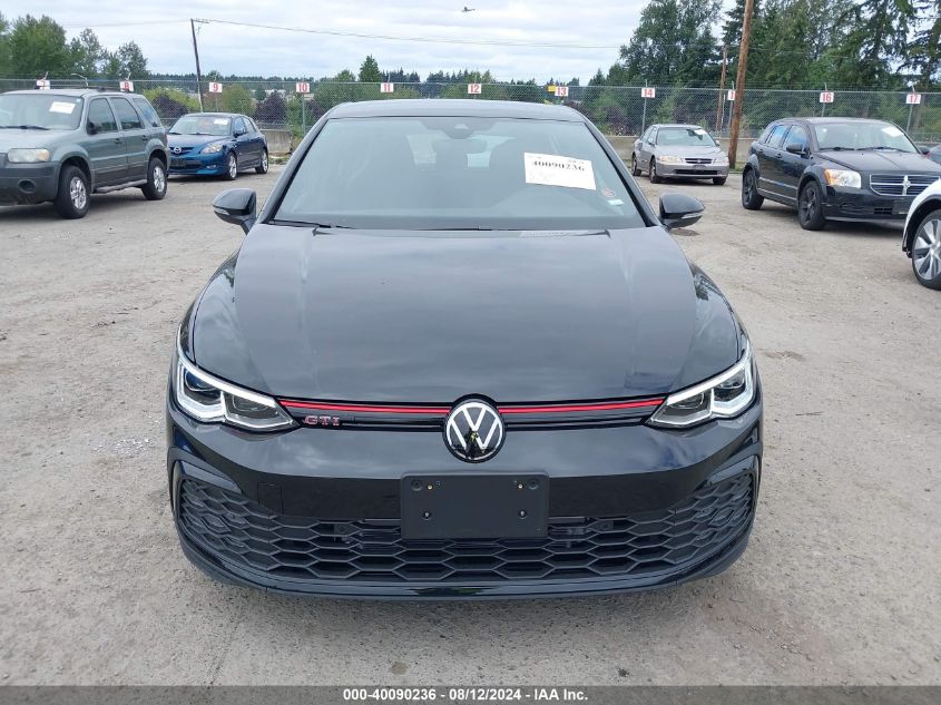 2024 Volkswagen Golf Gti 2.0T S VIN: WVWGA7CD9RW214787 Lot: 40090236