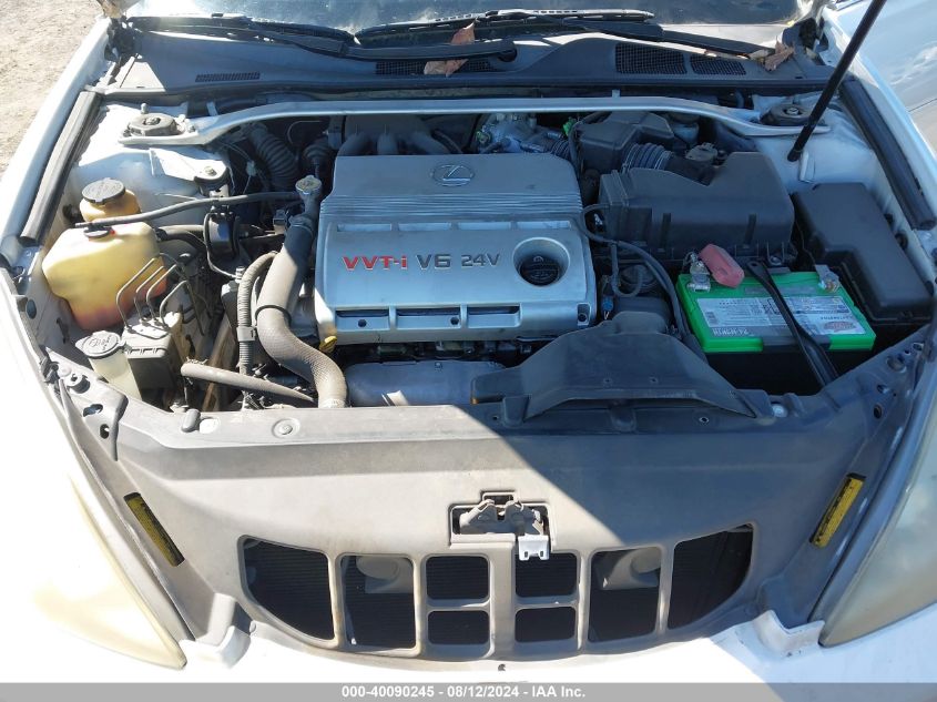 2003 Lexus Es 300 VIN: JTHBF30G130147405 Lot: 40090245