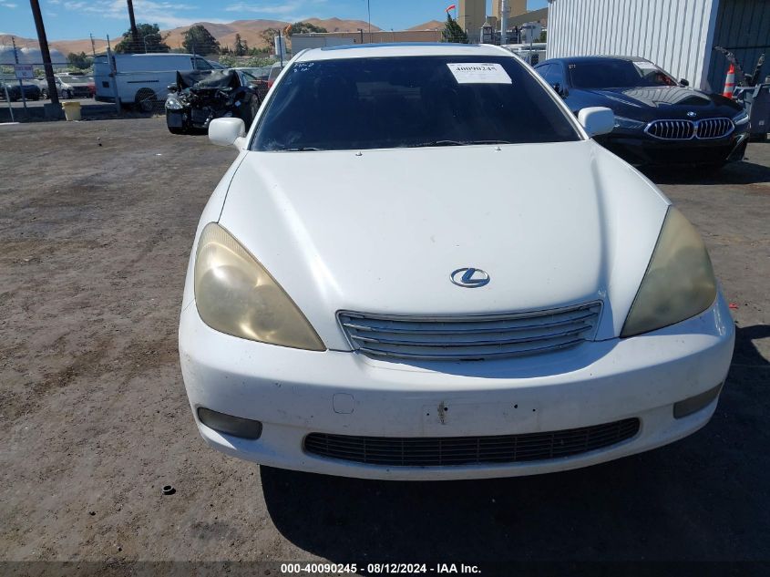 2003 Lexus Es 300 VIN: JTHBF30G130147405 Lot: 40090245