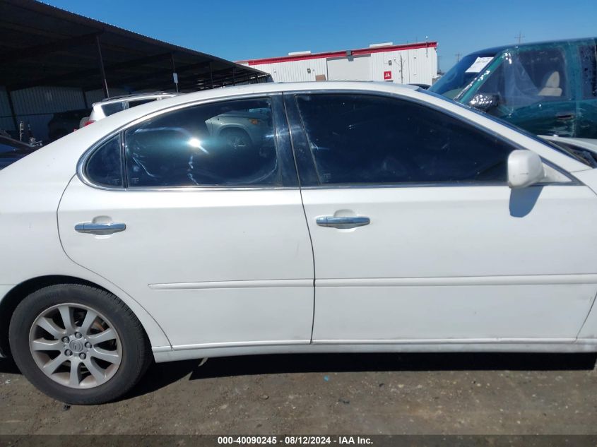 2003 Lexus Es 300 VIN: JTHBF30G130147405 Lot: 40090245