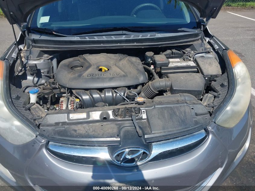 2012 Hyundai Elantra Gls VIN: 5NPDH4AE4CH088666 Lot: 40090268