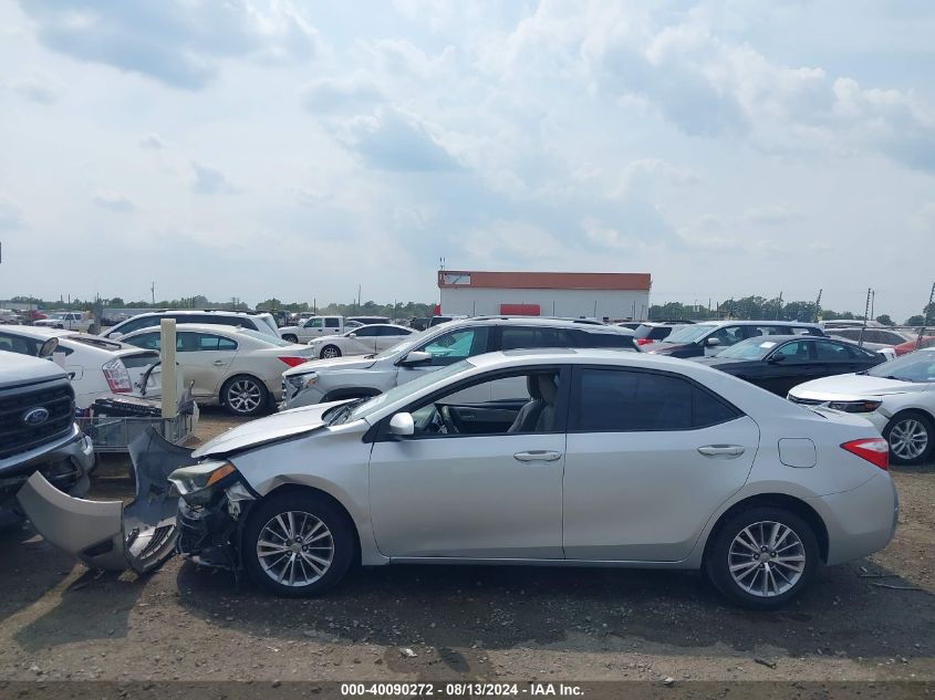 2014 TOYOTA COROLLA LE PLUS - 5YFBURHE1EP134773