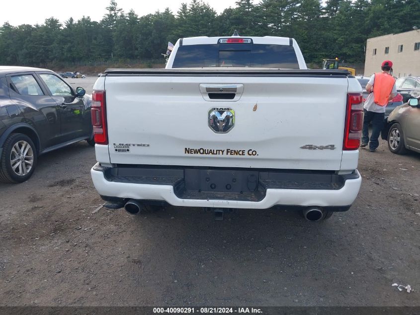 2020 Ram 1500 Limited 4X4 5'7 Box VIN: 1C6SRFHT4LN381382 Lot: 40090291