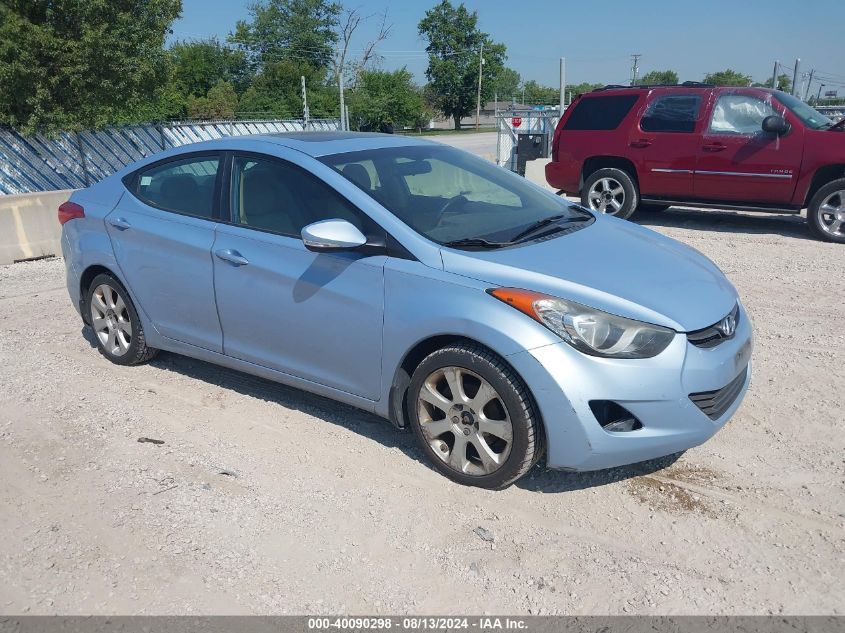 2012 Hyundai Elantra Limited (Ulsan Plant) VIN: KMHDH4AE8CU487078 Lot: 40090298