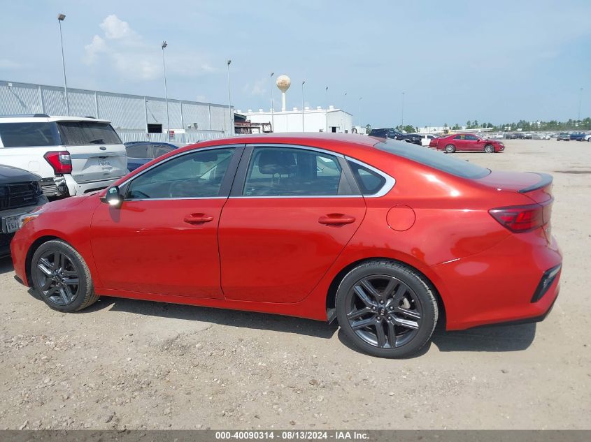 2019 Kia Forte Ex VIN: 3KPF54AD9KE085693 Lot: 40090314