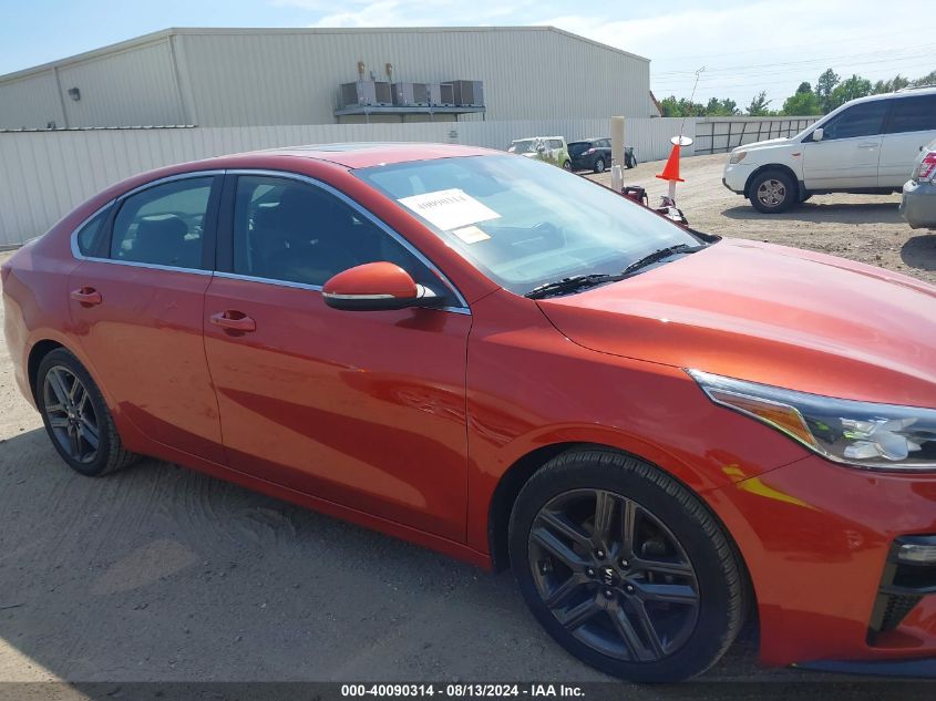 2019 Kia Forte Ex VIN: 3KPF54AD9KE085693 Lot: 40090314