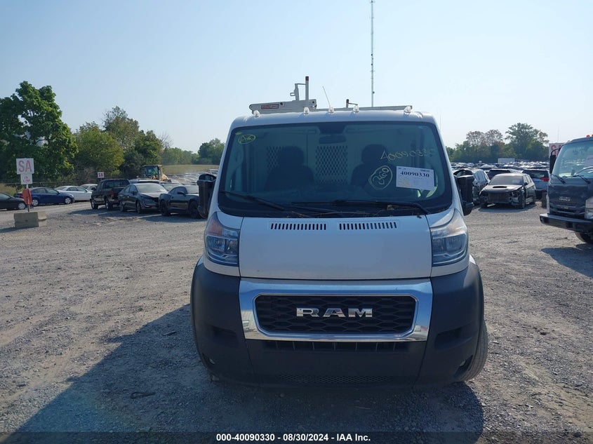 2021 Ram Promaster 1500 Low Roof 136 Wb VIN: 3C6LRVAG4ME553606 Lot: 40090330