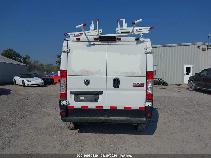 2021 Ram Promaster 1500 Low Roof 136 Wb VIN: 3C6LRVAG4ME553606 Lot: 40090330