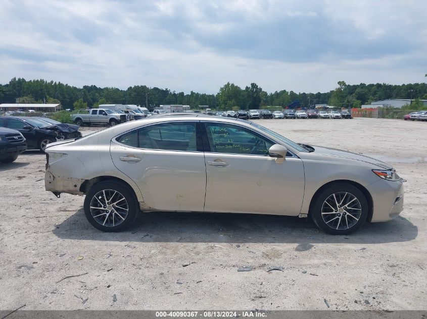 2016 Lexus Es 350 VIN: 58ABK1GG0GU030988 Lot: 40090367