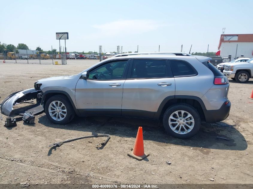 2021 Jeep Cherokee Latitude Fwd VIN: 1C4PJLCB6MD169156 Lot: 40090376