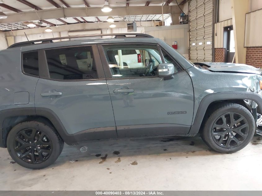 2018 Jeep Renegade Altitude Fwd VIN: ZACCJABB1JPG83918 Lot: 40090403