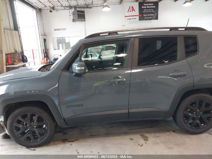 2018 Jeep Renegade Altitude Fwd VIN: ZACCJABB1JPG83918 Lot: 40090403